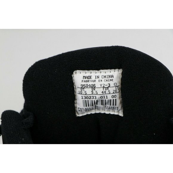 NOS Vintage 90s Nike Air Tenacity Low Basketball Shoes Sneakers Black - Picture 10 of 10